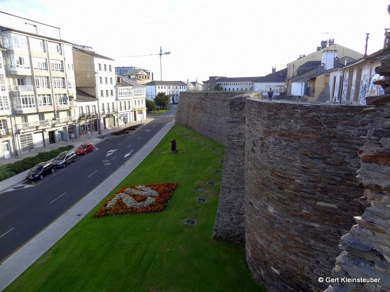 Historische Stadtmauer in Lugo