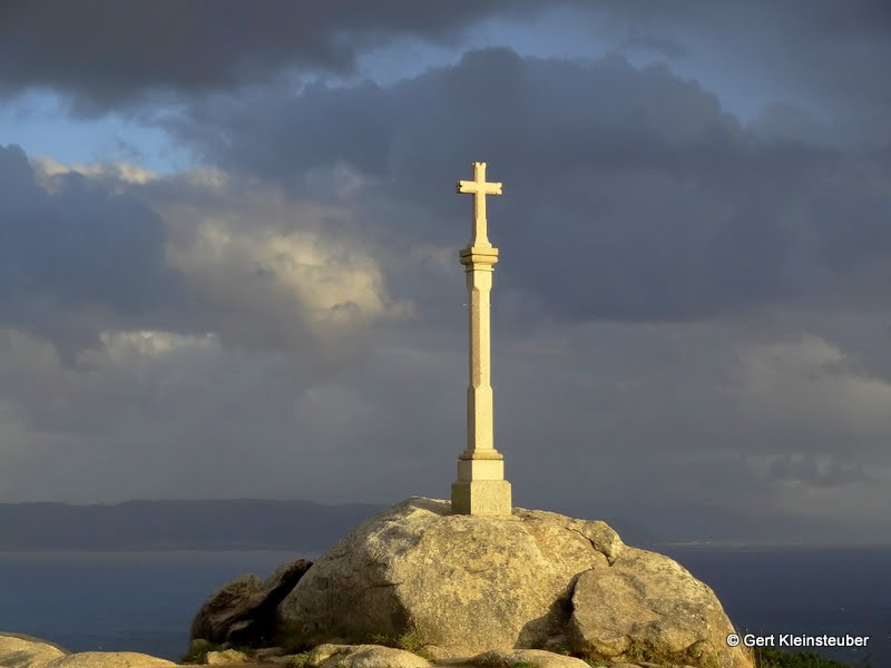 Pilgerkreuz am Cap Finisterre 