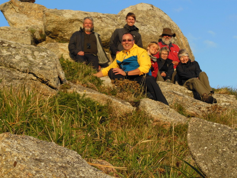 Gruppenfoto am Cap