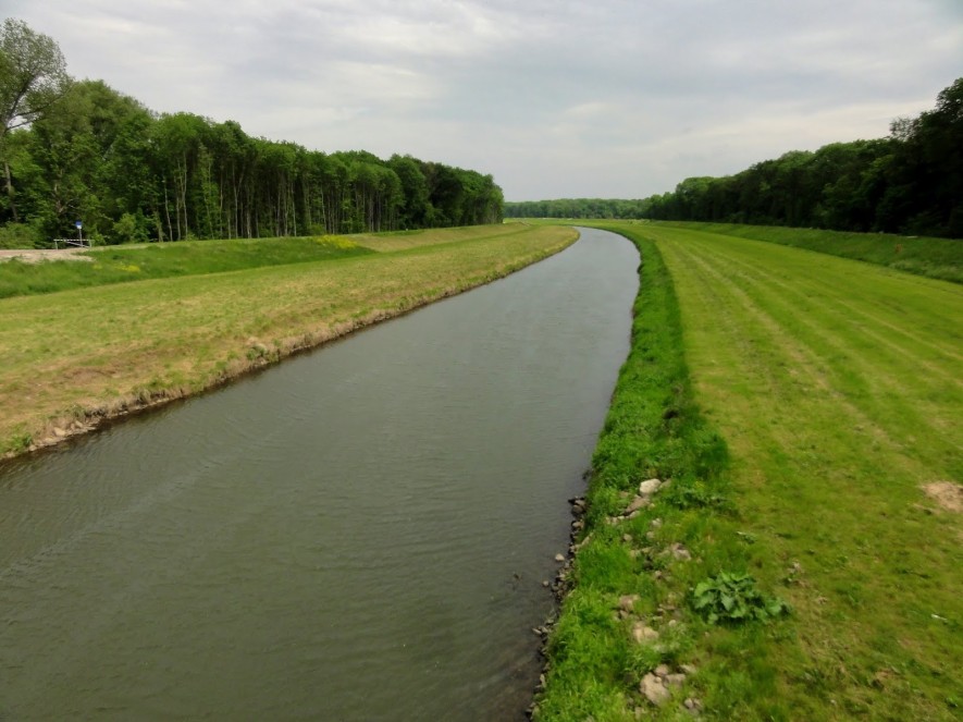 Brücke über die Luppe