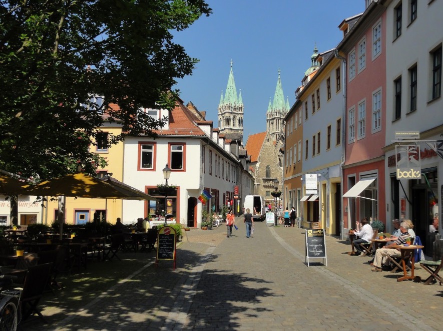 Steinweg vor "Bocks" Restaurant