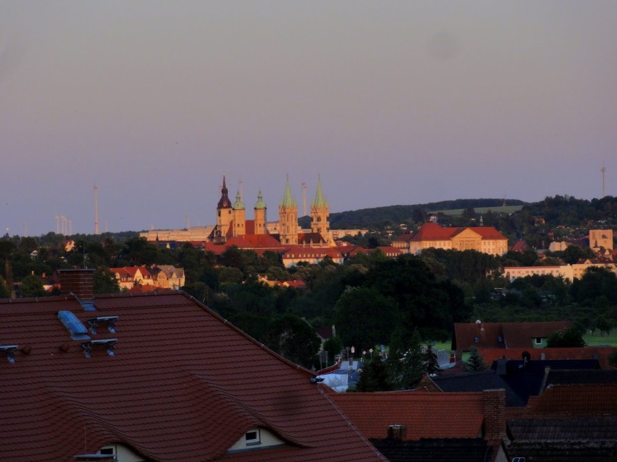 Naumburg in der Abendsonne