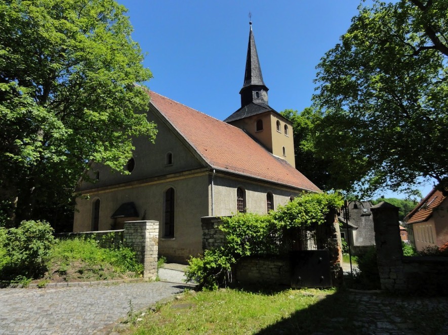 Die Kirche von Eckartsberga