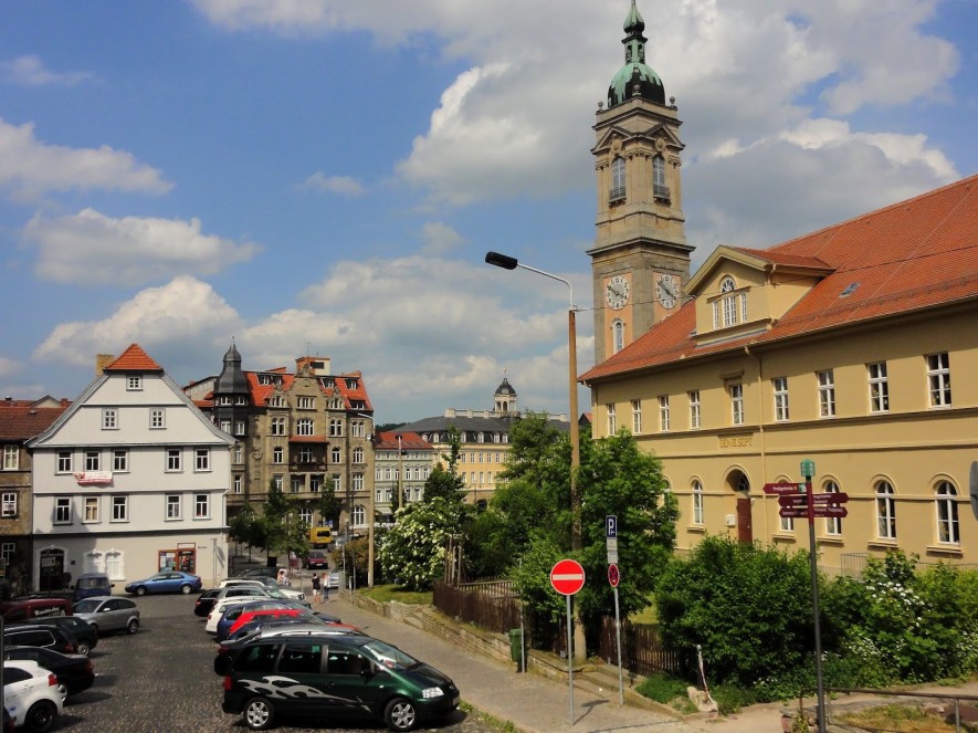 Eisenacher Markt und Georgenkirche