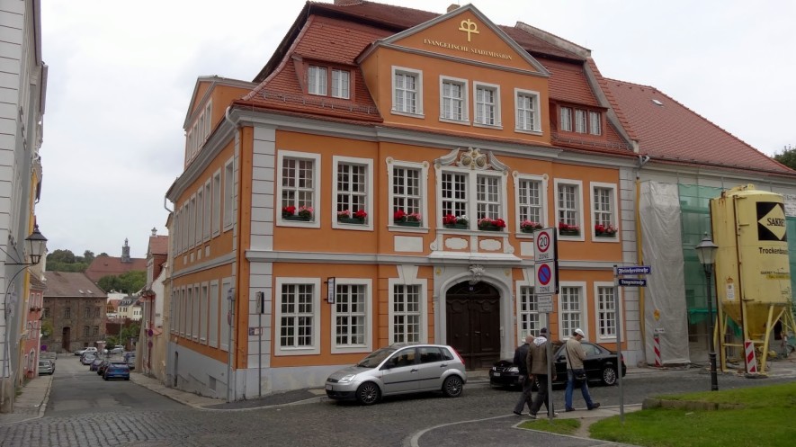 Die evangelische Stadtmission in der Langenstraße 43