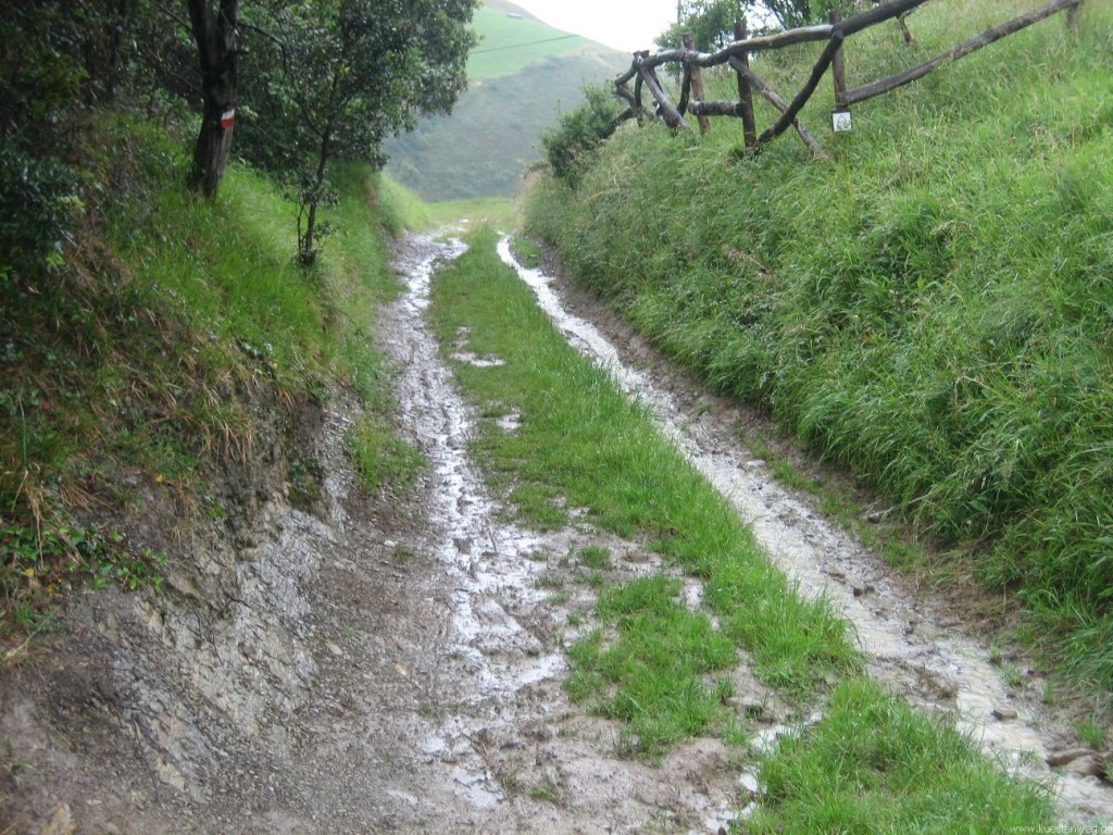 BURNOUT, Jakobsweg an der Küste, Küstenweg