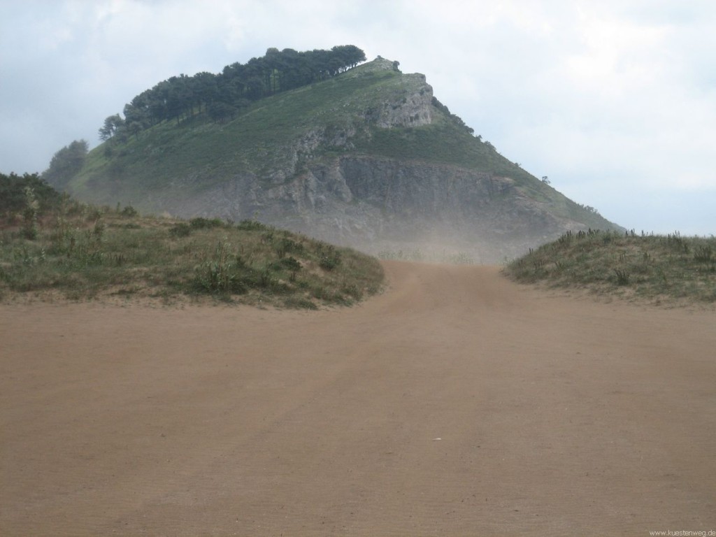 BURNOUT, Jakobsweg an der Küste, Küstenweg