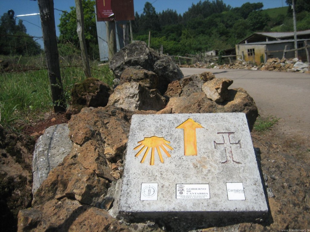 BURNOUT, Jakobsweg an der Küste, Küstenweg