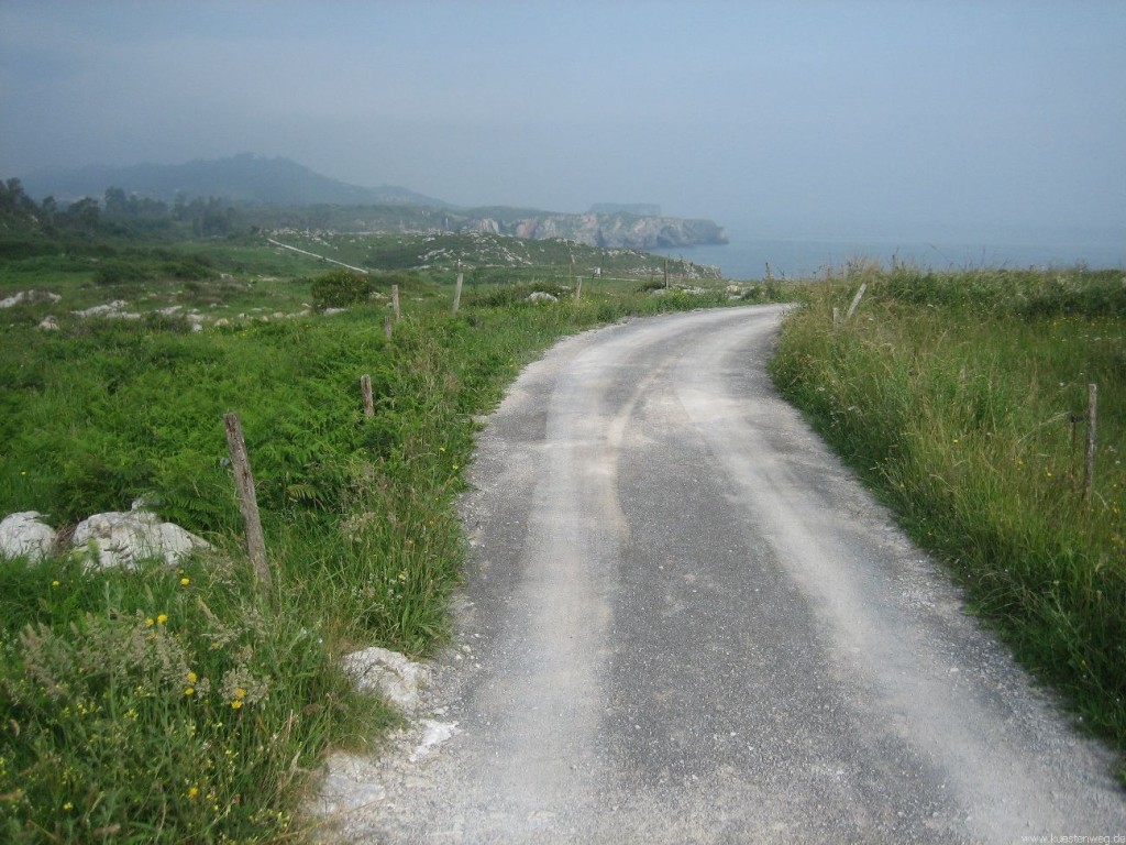 BURNOUT, Jakobsweg an der Küste, Küstenweg