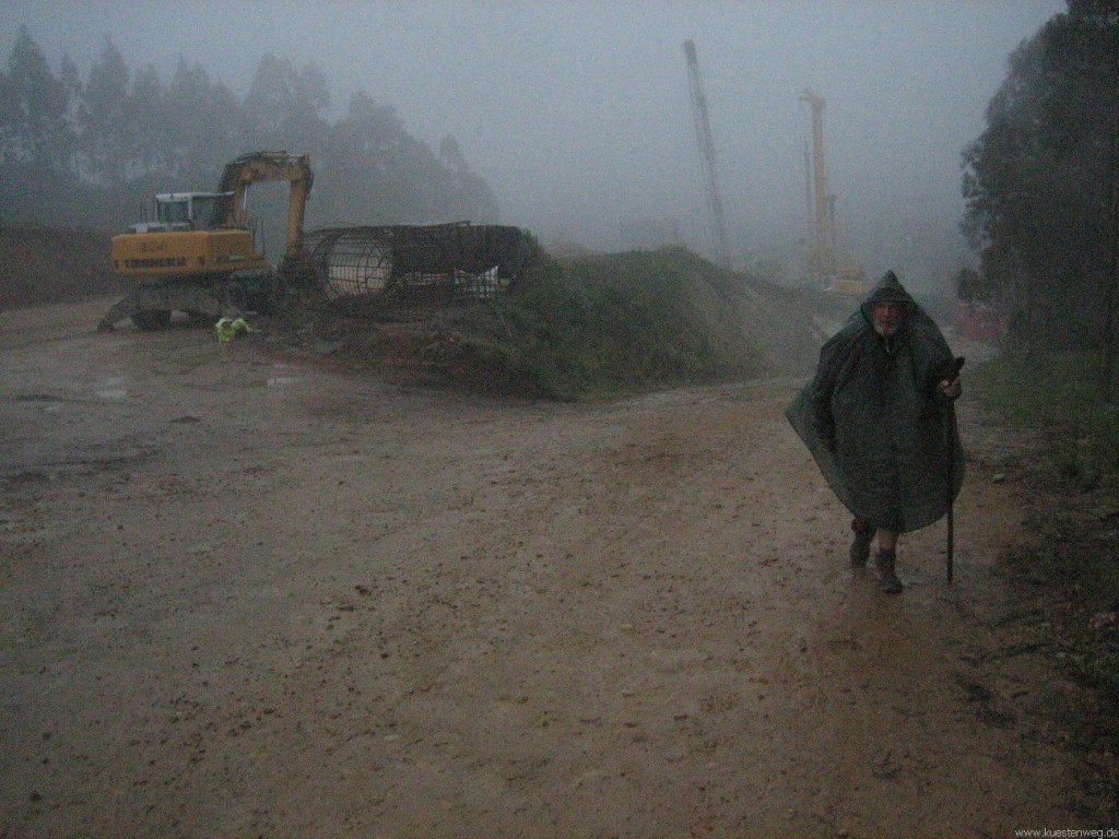 BURNOUT, Jakobsweg an der Küste, Küstenweg