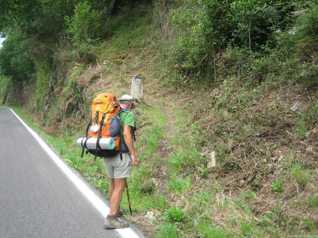 BURNOUT, Jakobsweg an der Küste, Küstenweg