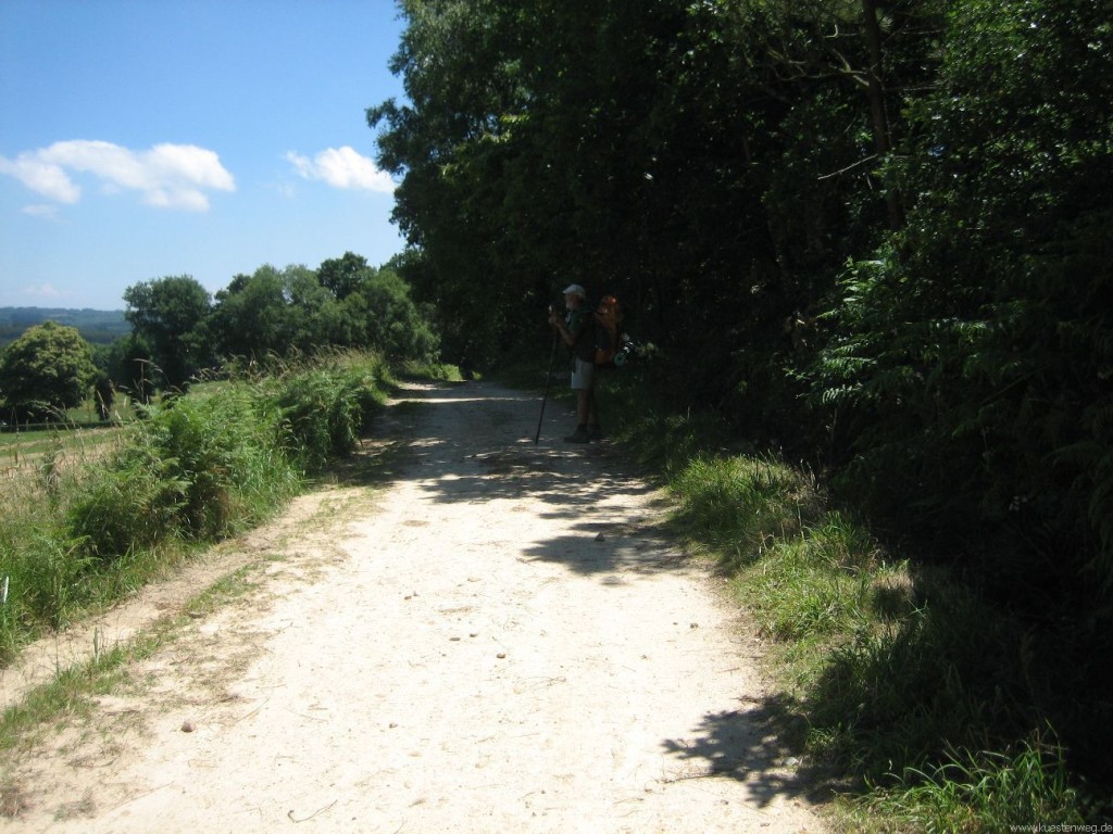 BURNOUT, Jakobsweg an der Küste, Küstenweg