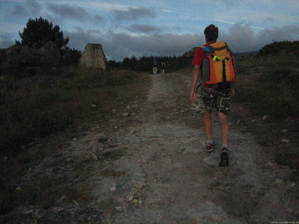 BURNOUT, Jakobsweg an der Küste, Küstenweg