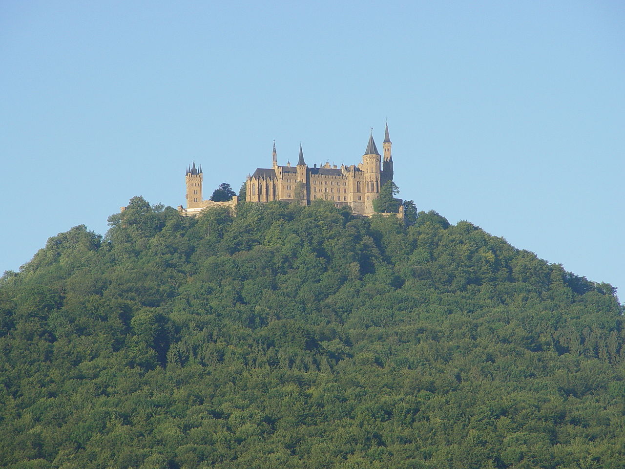 Burg Hohenzollern von Zollernalb