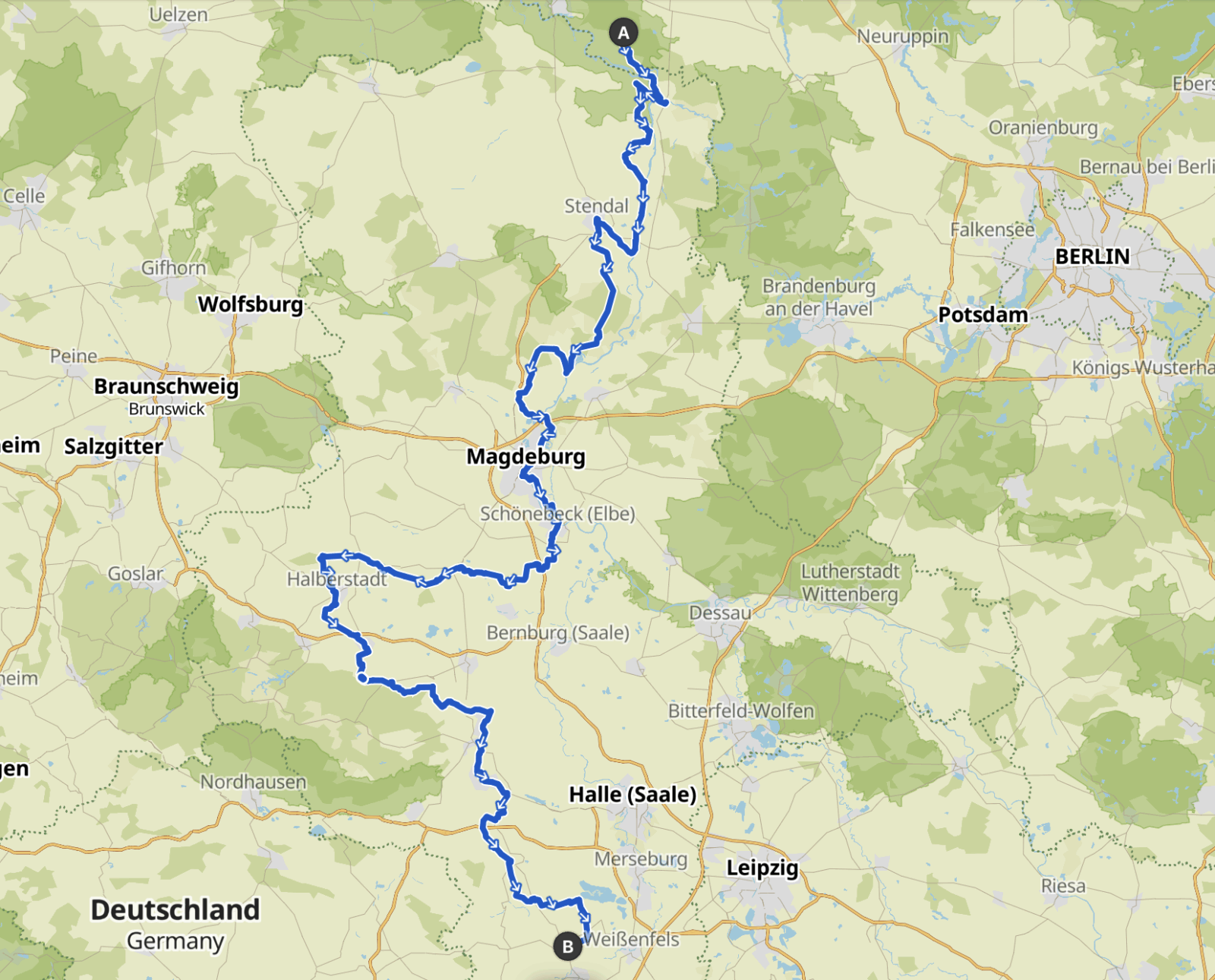 Jakobsweg Sachsen-Anhalt