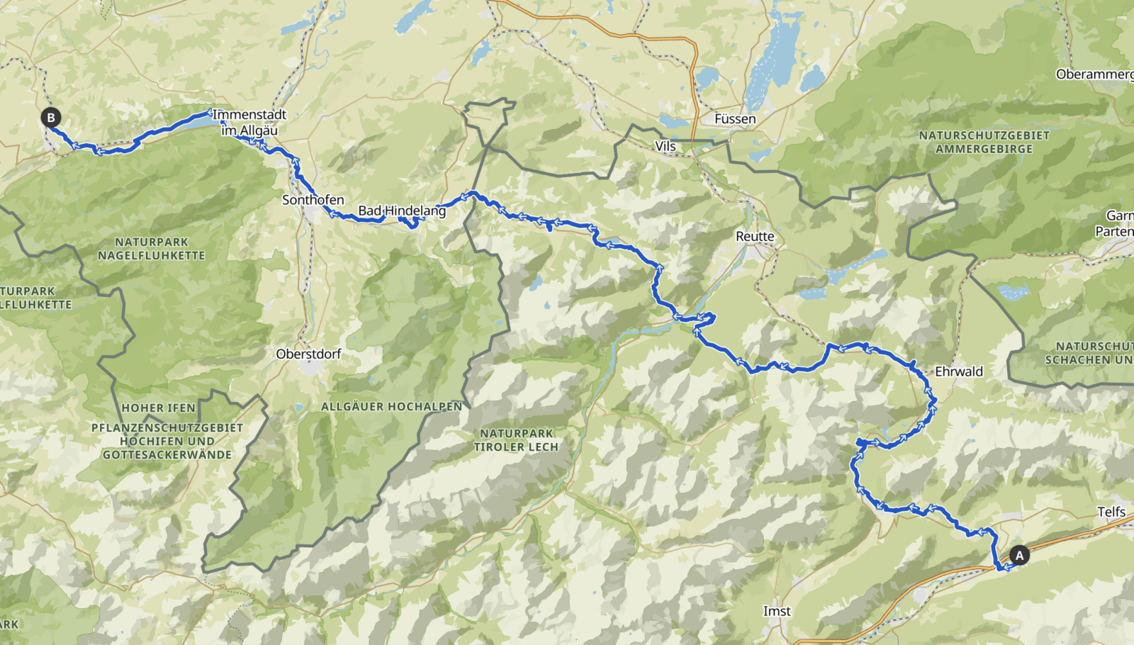 Jakobsweg Tirol-Allgäu
